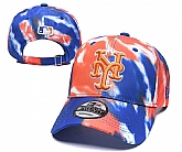 New York Mets Team Logo Adjustable Hat YD (2)